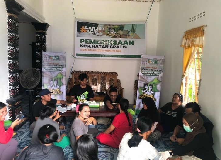 Warga Kubu Raya Terbantu Program Kesehatan Gratis Relawan ‘Gerak Bersama Mu’ Sutarmidji-Didi Haryono