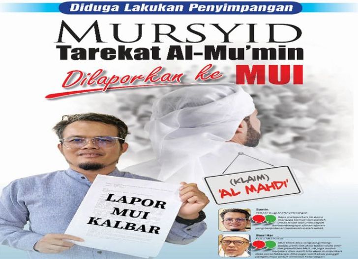 Diduga Lakukan Penyimpangan, Mursyid Tarekat Al-Mu’min Dilaporkan ke MUI