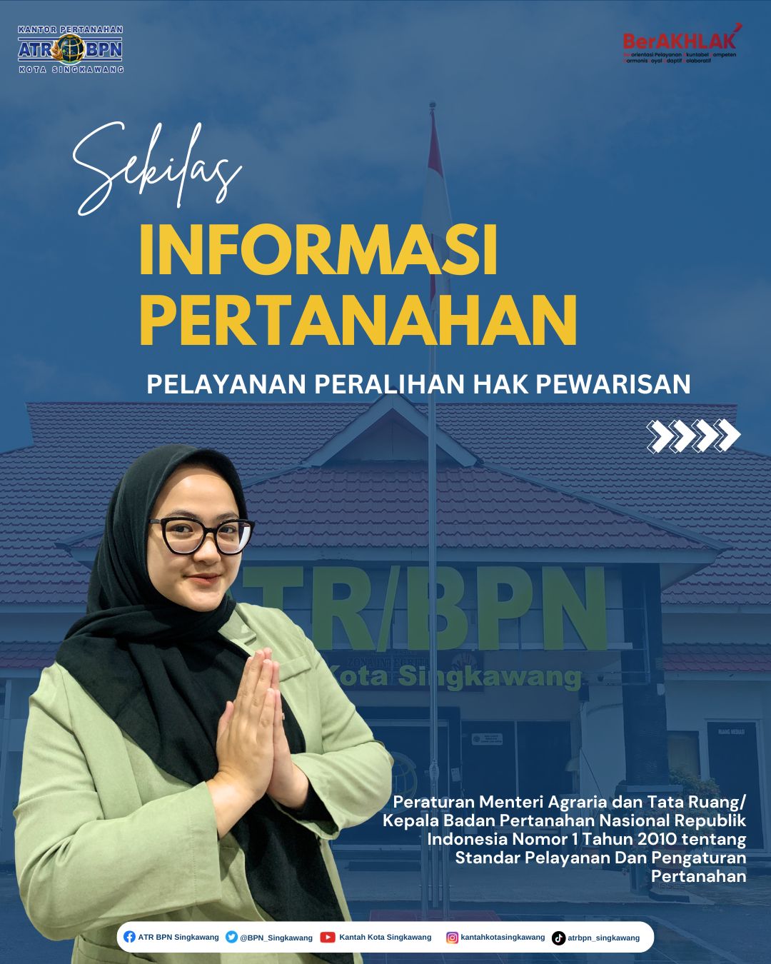 SEKILAS INFO : Standar Pelayanan Peralihan Hak Pewarisan