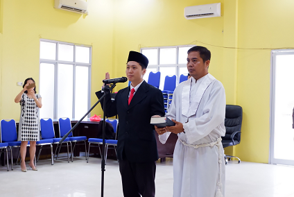 Pengambilan Sumpah dan Pelantikan Pejabat Pembuat Akta Tanah (PPAT) Kota Singkawang