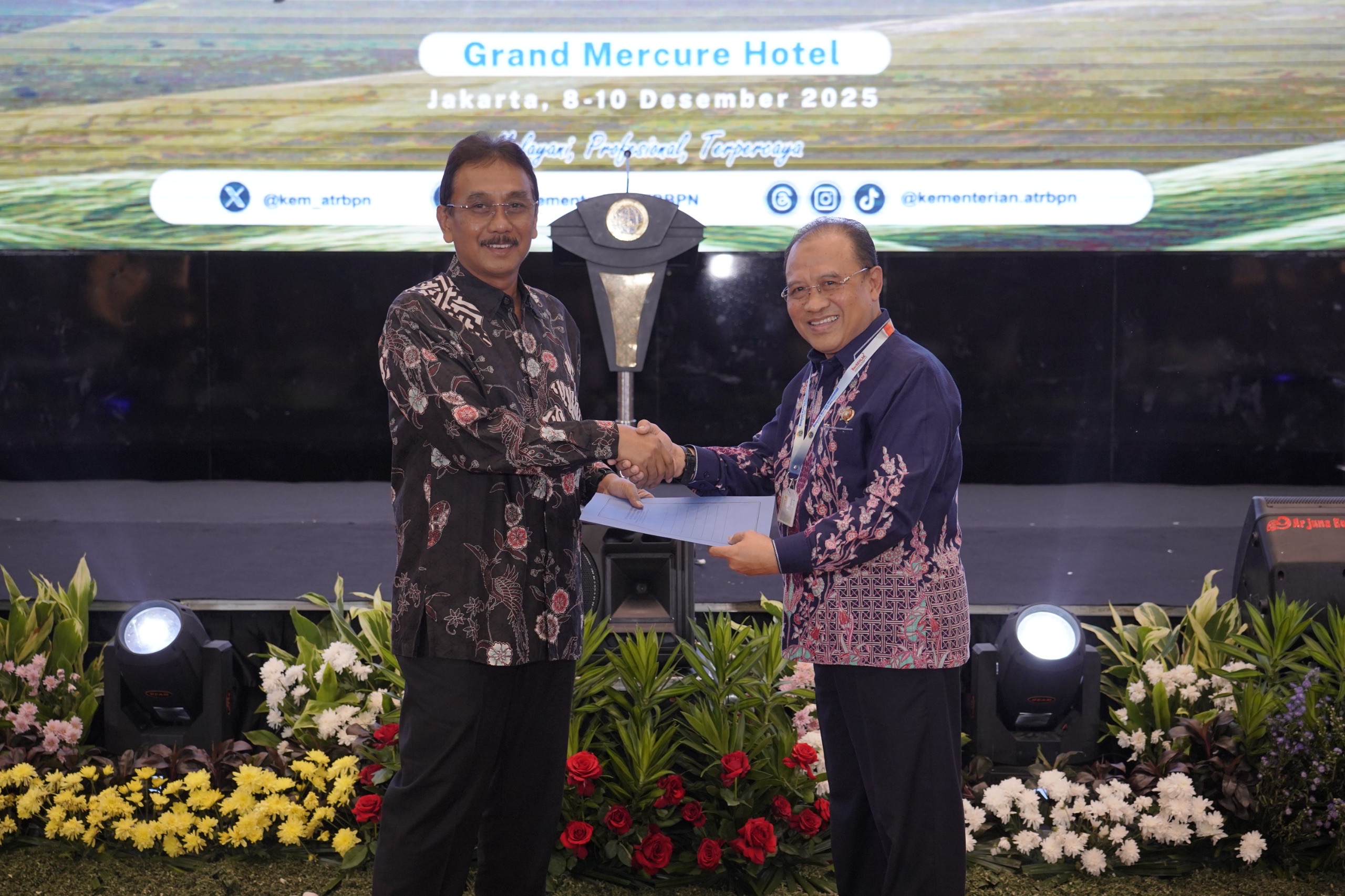 Resmi Ditutup, Sekjen ATR/BPN Ingin Rakernas 2025 Jadi Momentum Tata Ulang Fondasi Pelayanan yang Lebih Baik