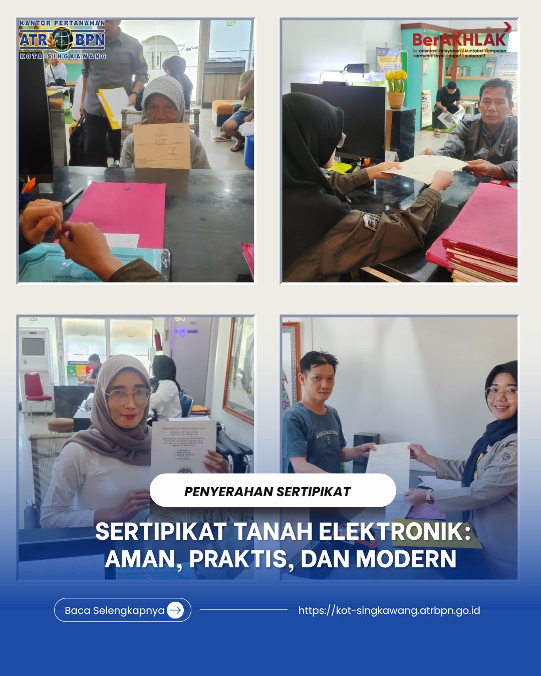 SERTIPIKAT ELEKTRONIK: AMAN, PRAKTIS DAN MODERN