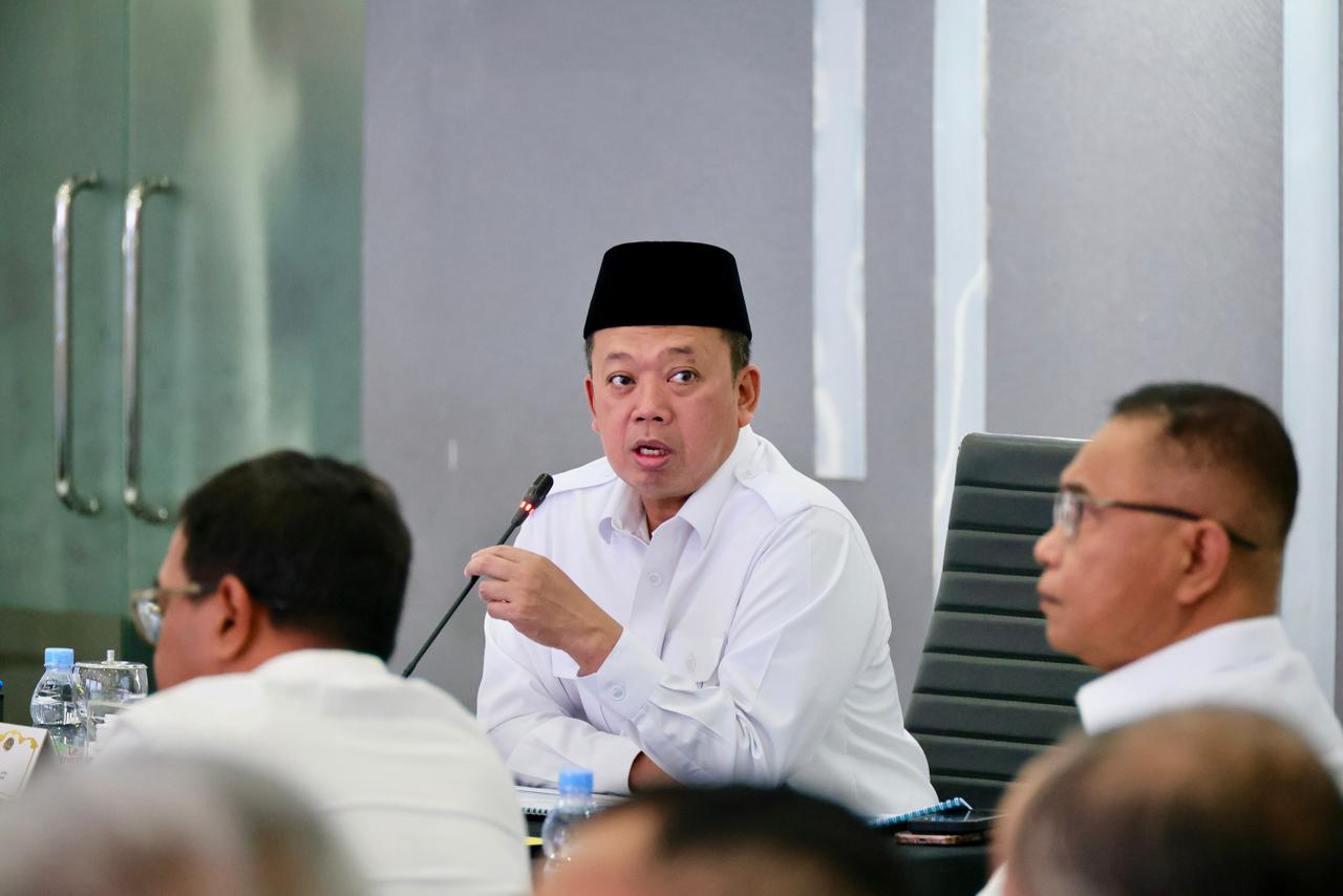 Rapim Akhir Kuartal I 2026, Menteri Nusron Instruksikan Jajaran Tuntaskan Berkas Layanan Pertanahan
